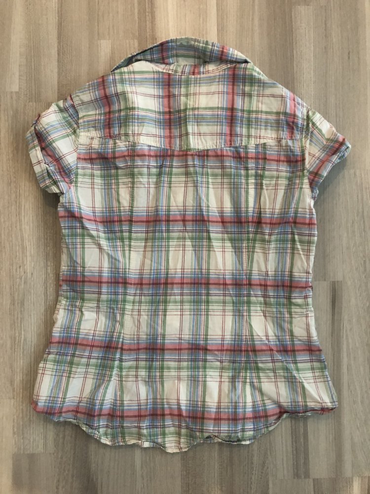 Helle karierte Bluse von LOGG - Größe 38 - TOP-Zustand!