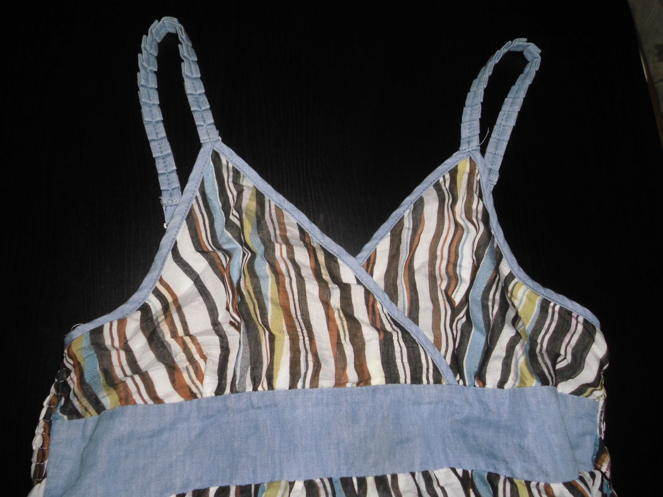 Gestreiftes Sommer-Top von Sophyline - Größe M/L - super Zustand!
