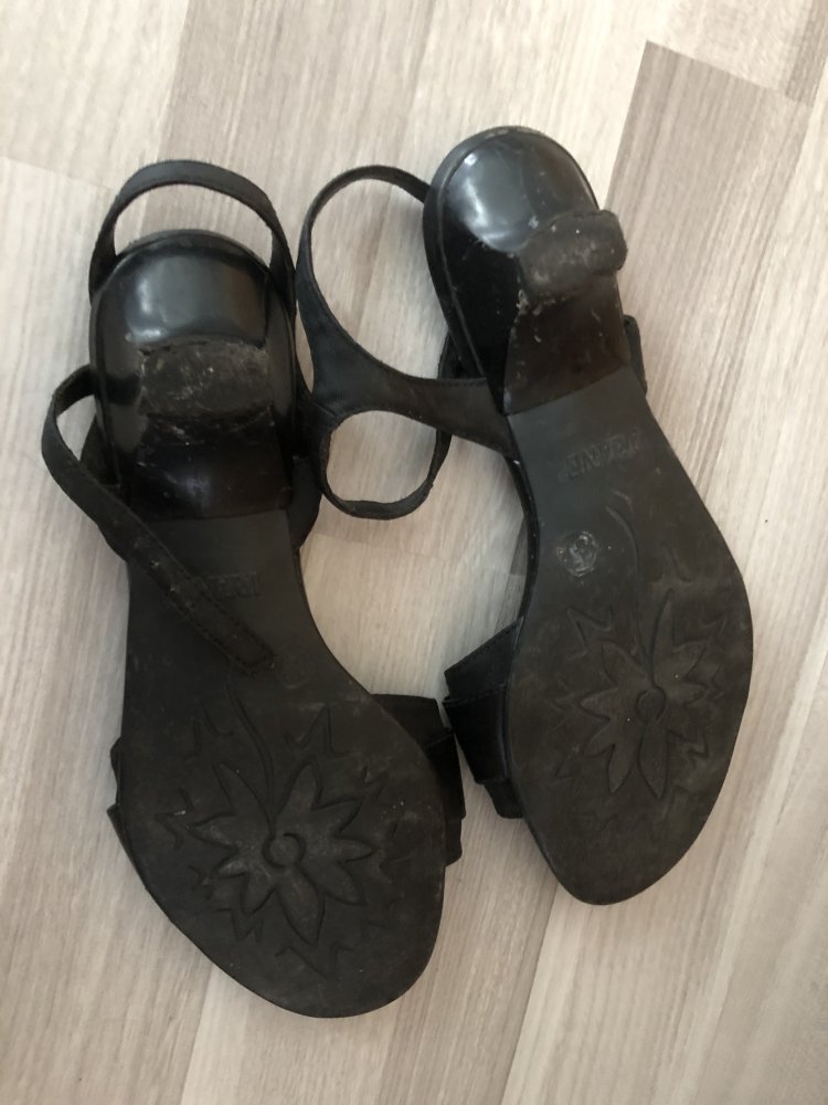 Schwarze Ariane Sandalen - Größe 37