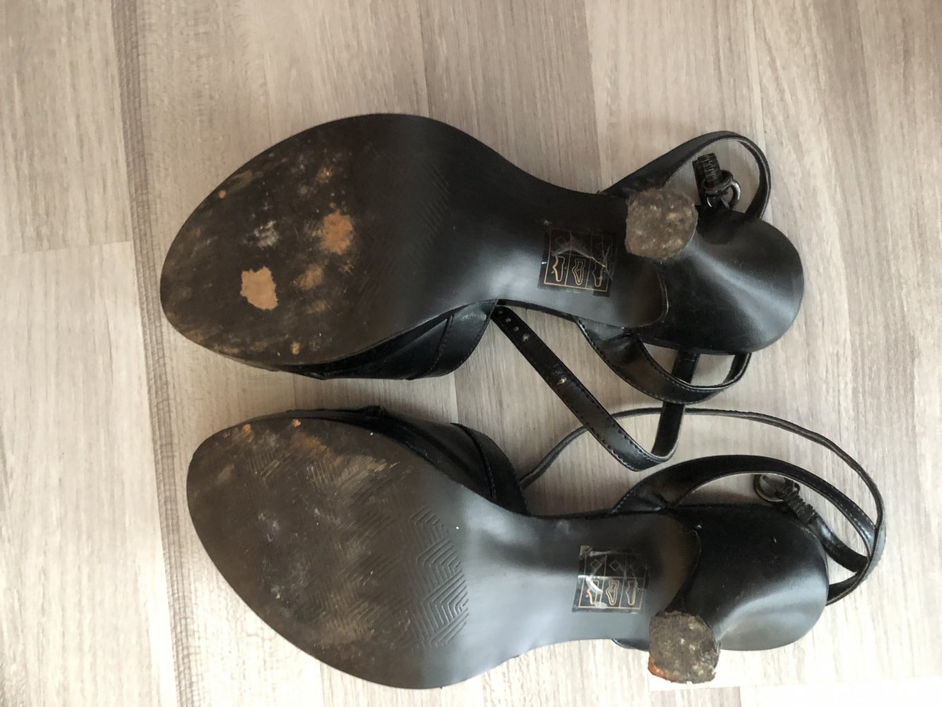 Schwarze High Heels von Ken - Größe 38 - TOP