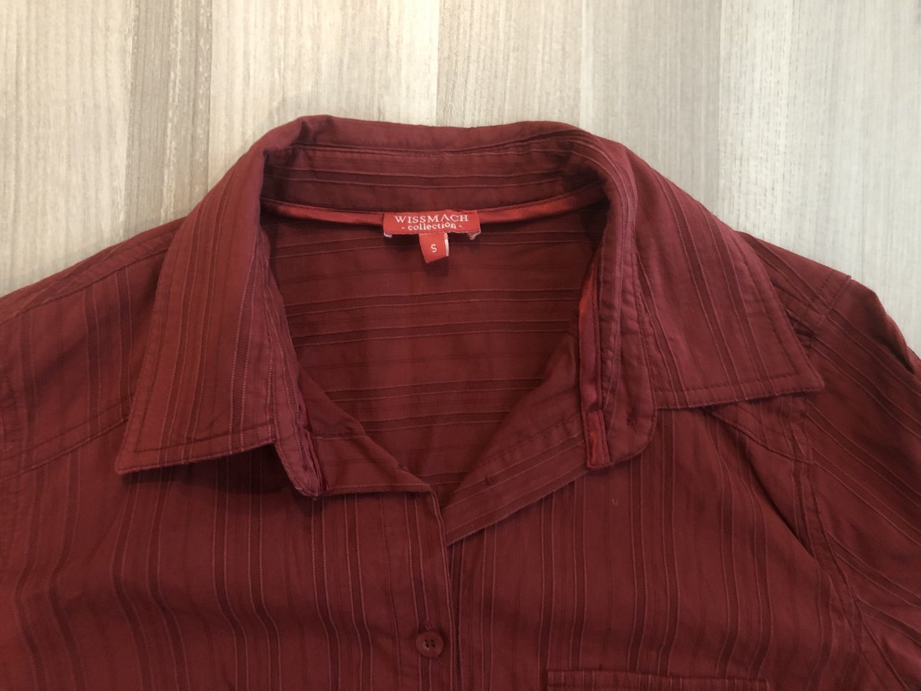 Rote Bluse von Wissmach - Größe S - TOP-Zustand!