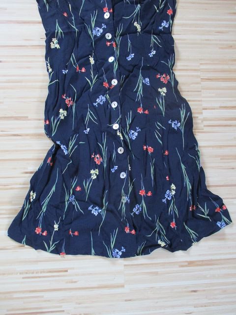 Blaues Blümchenkleid von Vicini - Größe 36 - TOP Zustand!