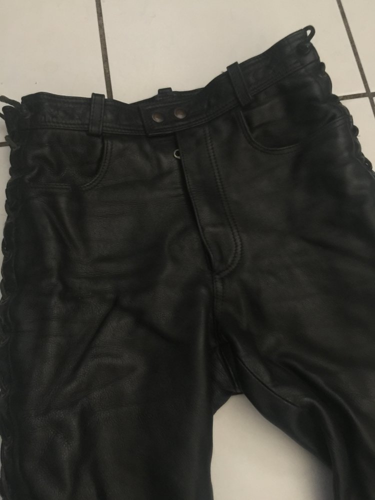 Lederhose motorradhose 
