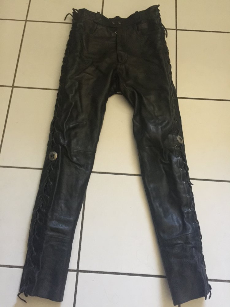 Lederhose motorradhose 