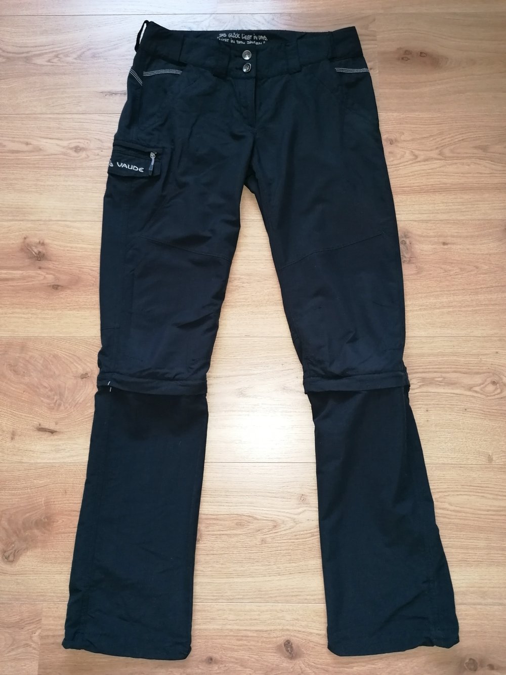 Vaude Woman's Skomer Capri ZO Pants Damenhose Gr. 36 XS Long