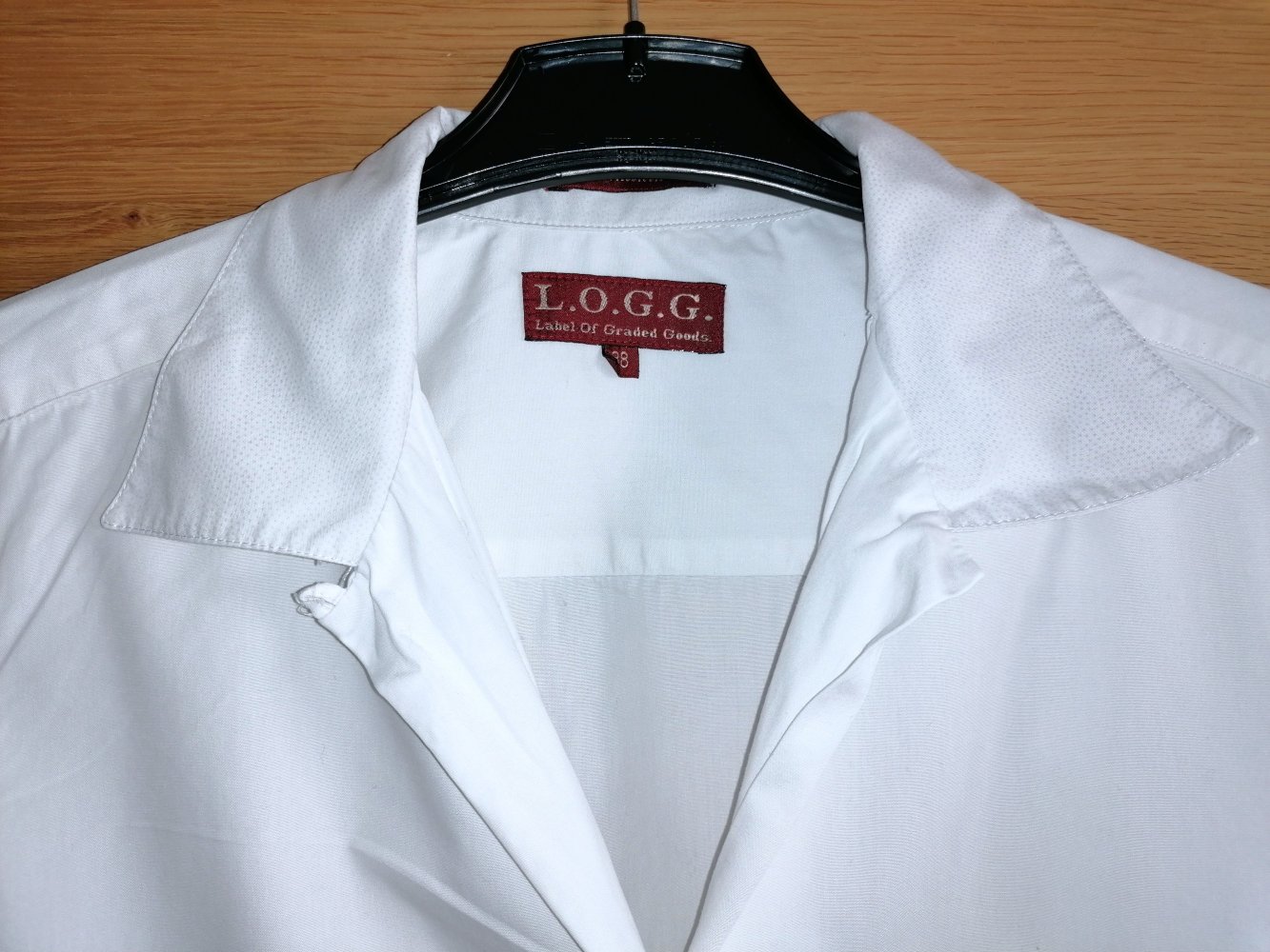 H&M L.O.O.G. Vintage Damenbluse Damenhemd Uni Gr. 38