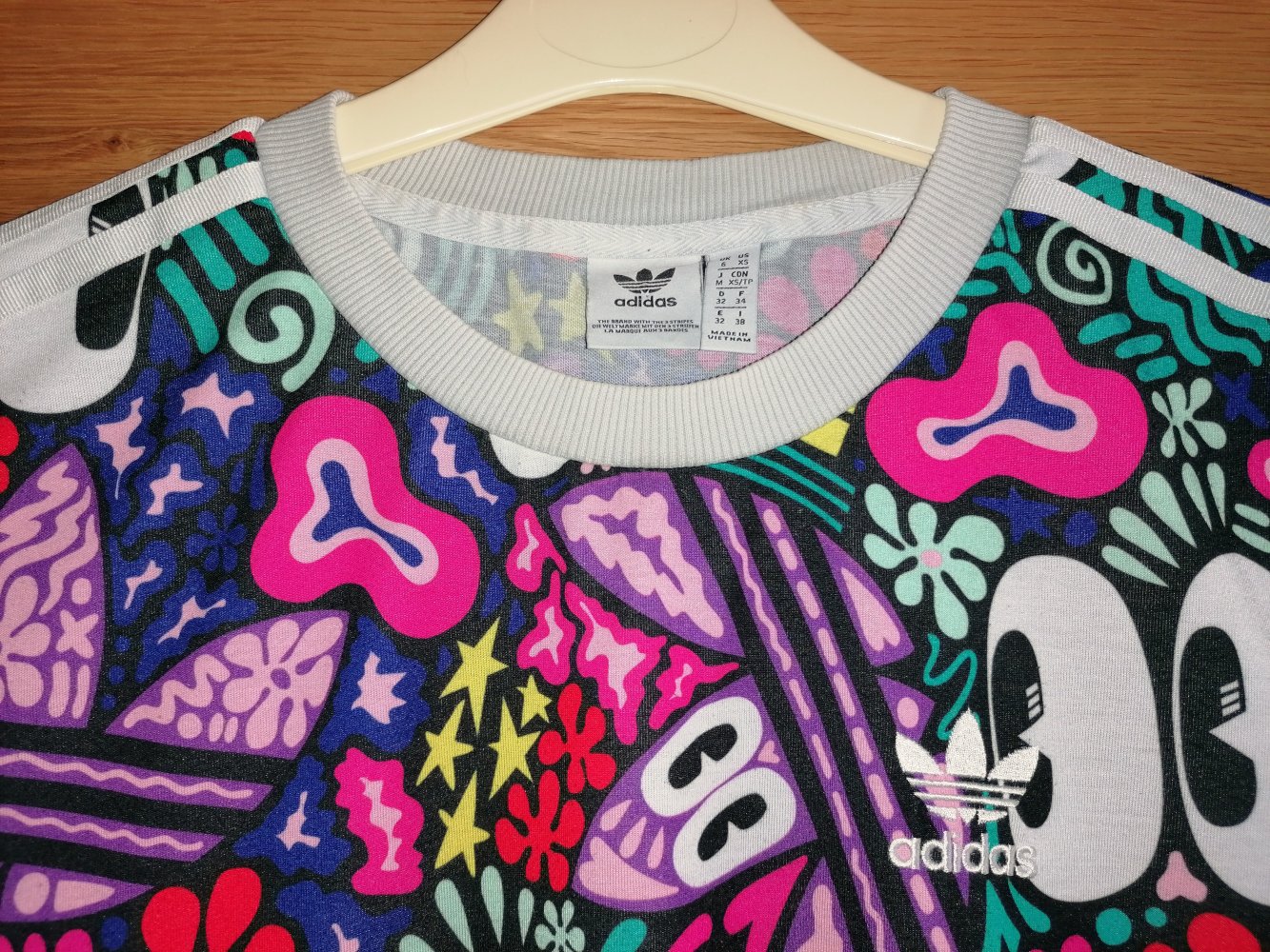 Adidas Hattie Stewart DesignerDamen T-Shirt Gr. XS