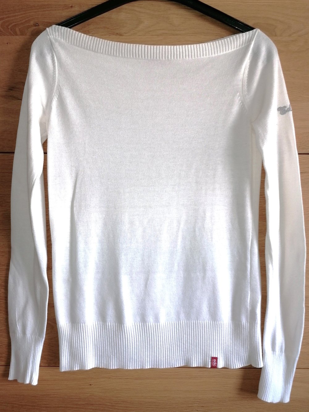 Edc by Esprit Basic Damenpullover U-Boot-Ausschnitt Gr. XS