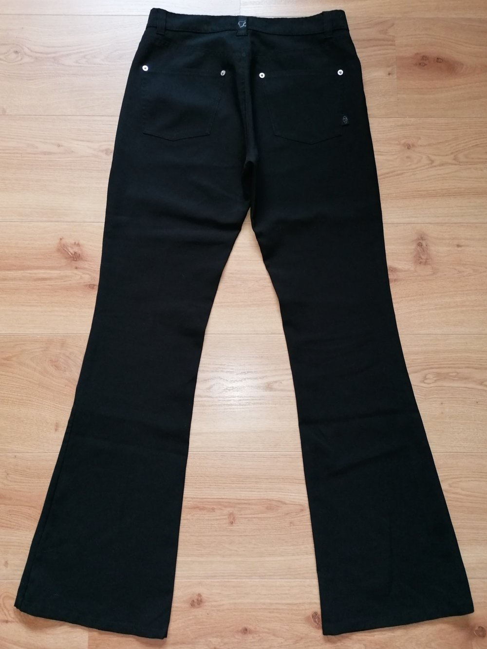 Freeman T. Porter Damenhose Stoffhose Schlaghose W30 L34