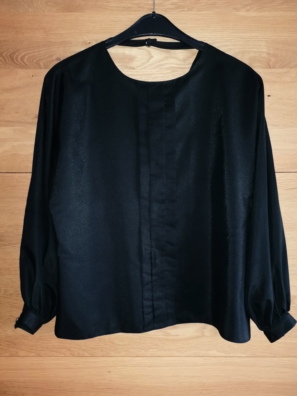Felicia Plissee-Damenbluse Damenbluse Schlupfbluse Gr. 42