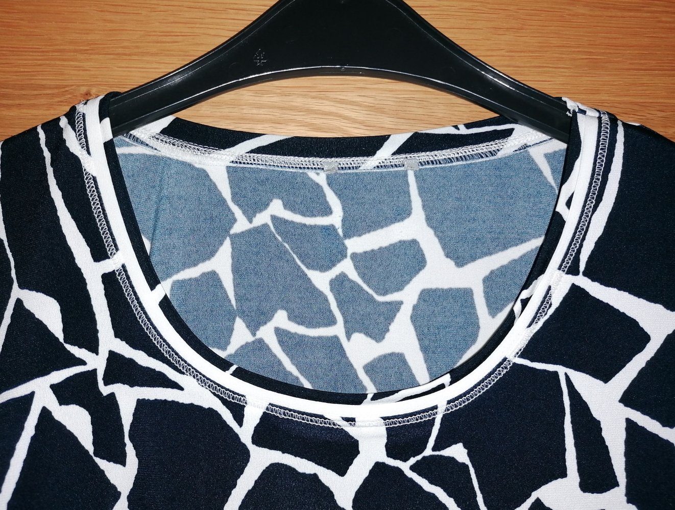 Damenshirt Boutique Shirt mit Muster Gr. 40 42
