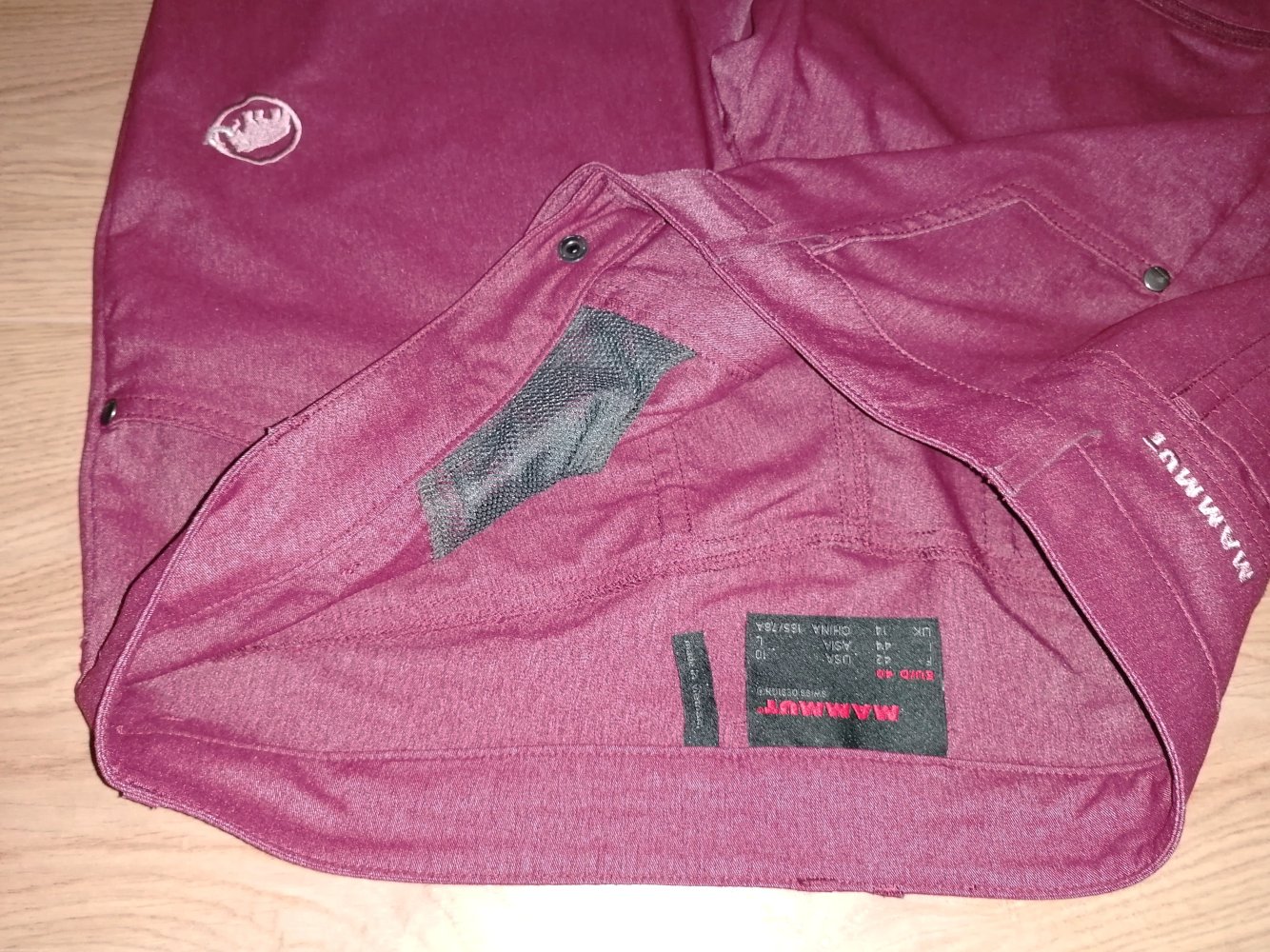 Mammut Outdoor Damenhose Softshellhose Gr. 40