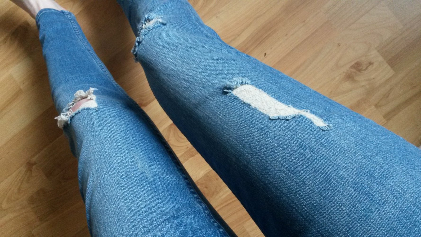 Jeans im Destroy Look Gr. 36