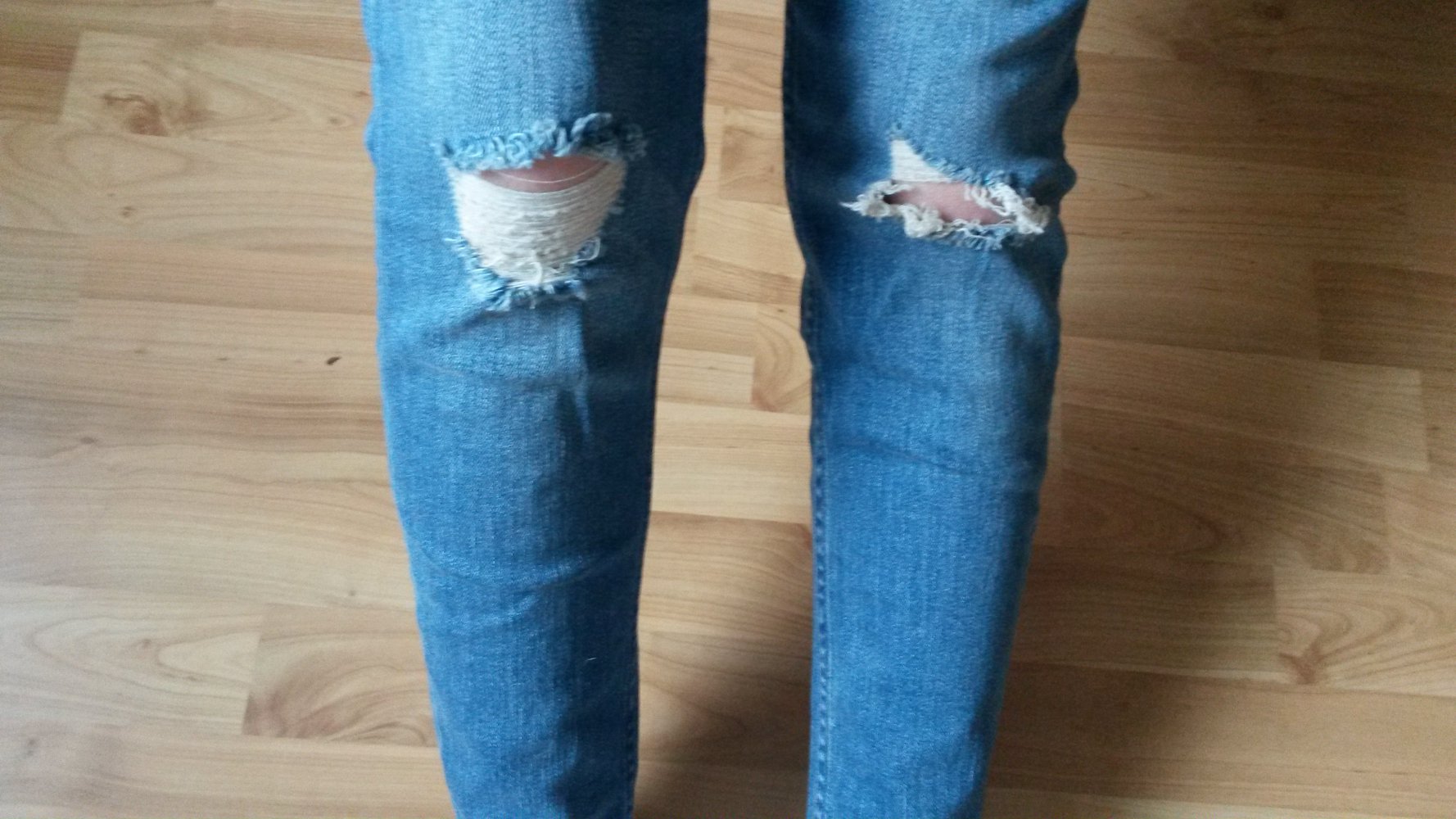 Jeans im Destroy Look Gr. 36