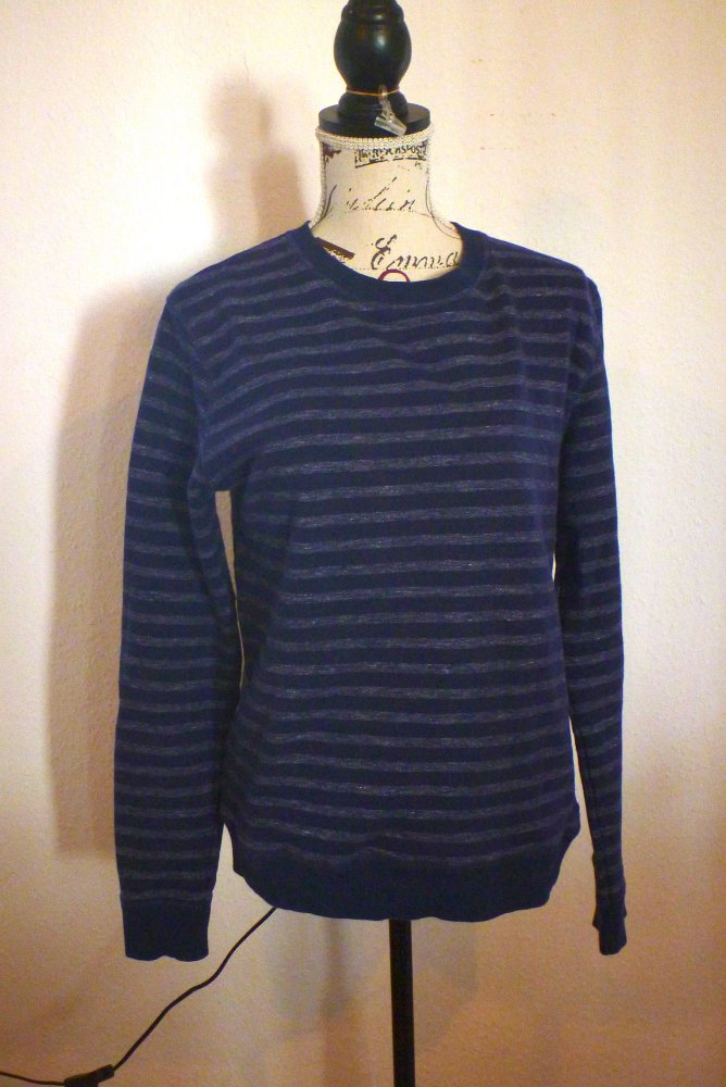 blau gestreifter Pullover Gr. 38/M