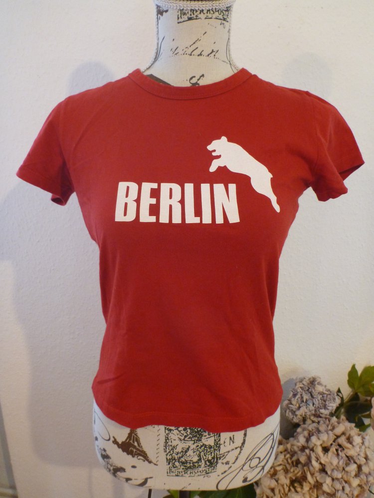 rotes Berlin T-Shirt Gr. 36/S