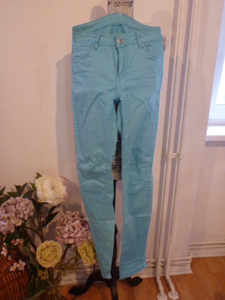 Hose türkis, Gr. 36/S