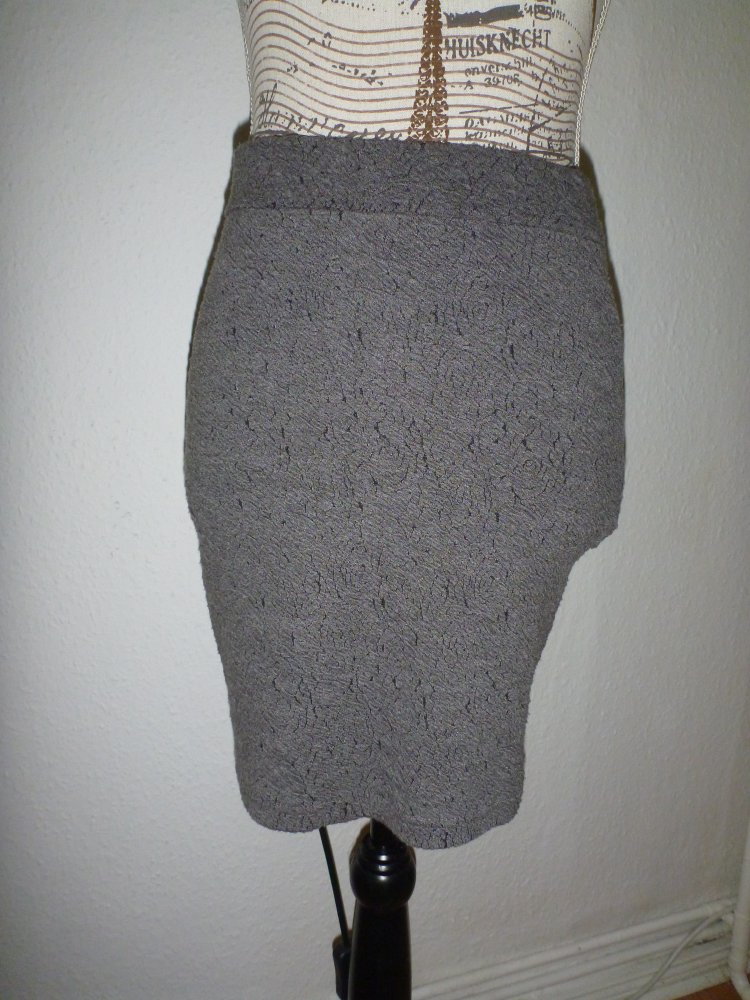 grauer Stretch-Rock von FB Sisters, Gr. XS/S