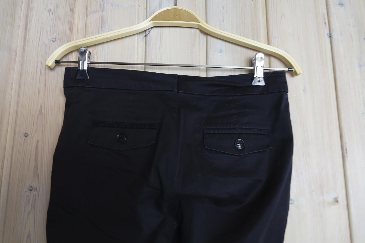 Schwarze 3/4 Hose