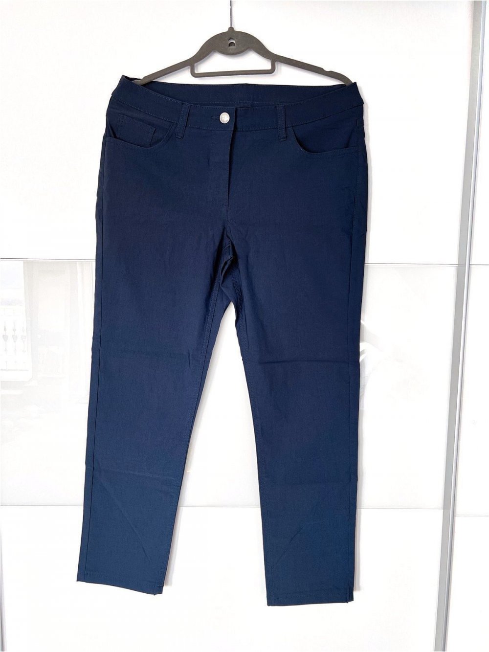 Cecilia Classics Damen Hose Gr. 42 -NEU- Stoffhose Blau