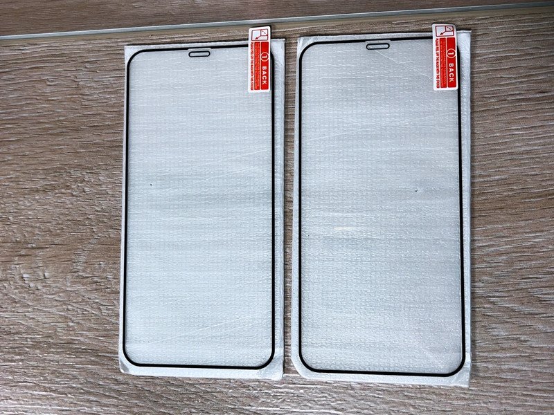 2x iPhone 11 / 11 Pro Max / XR / XS Max 9H Premium Full Cover Panzerglas + Applikator NEU / OVP Tempered Glass 2er Pack