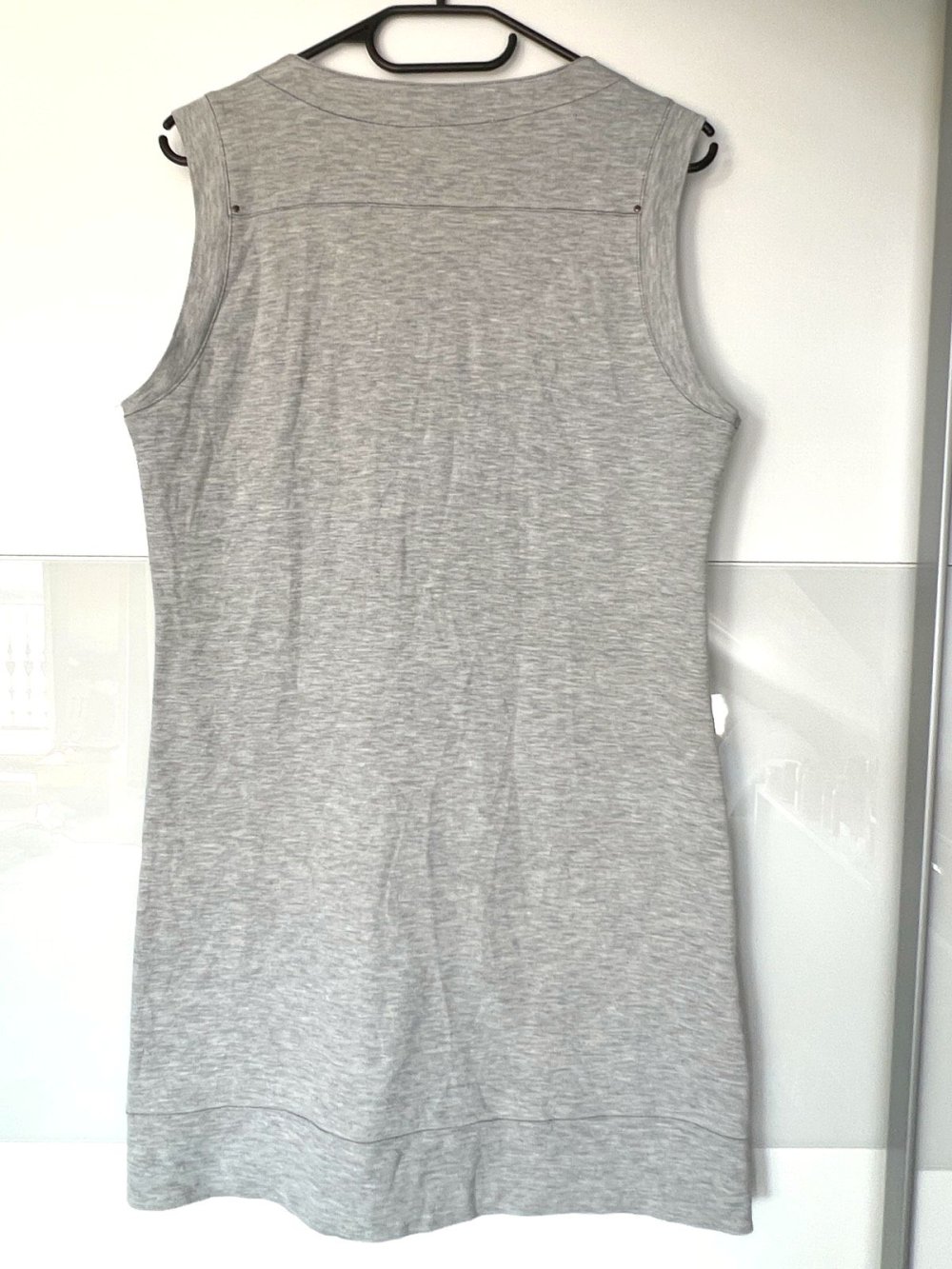Cosima by No1 Vintage Tunika Kleid mit Nieten Gr. 40 Grau -NEUWERTIG-