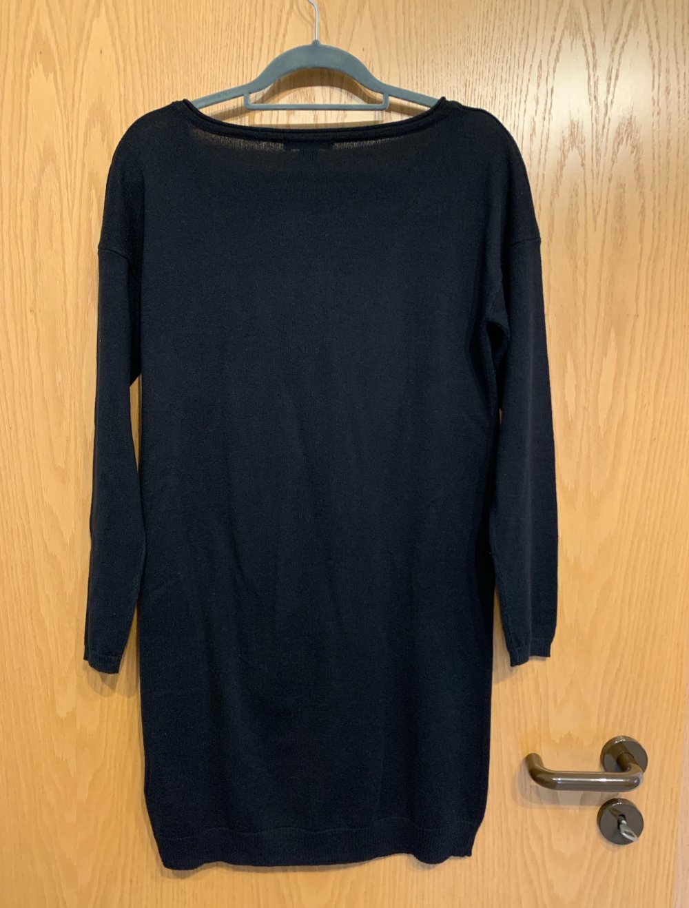 Strickkleid schwarz
