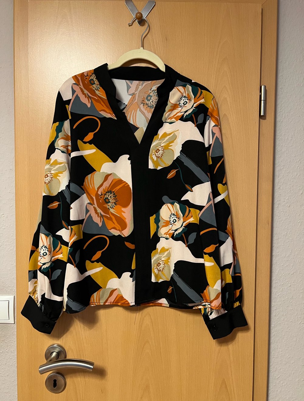 Bluse mit Blumenmuster
