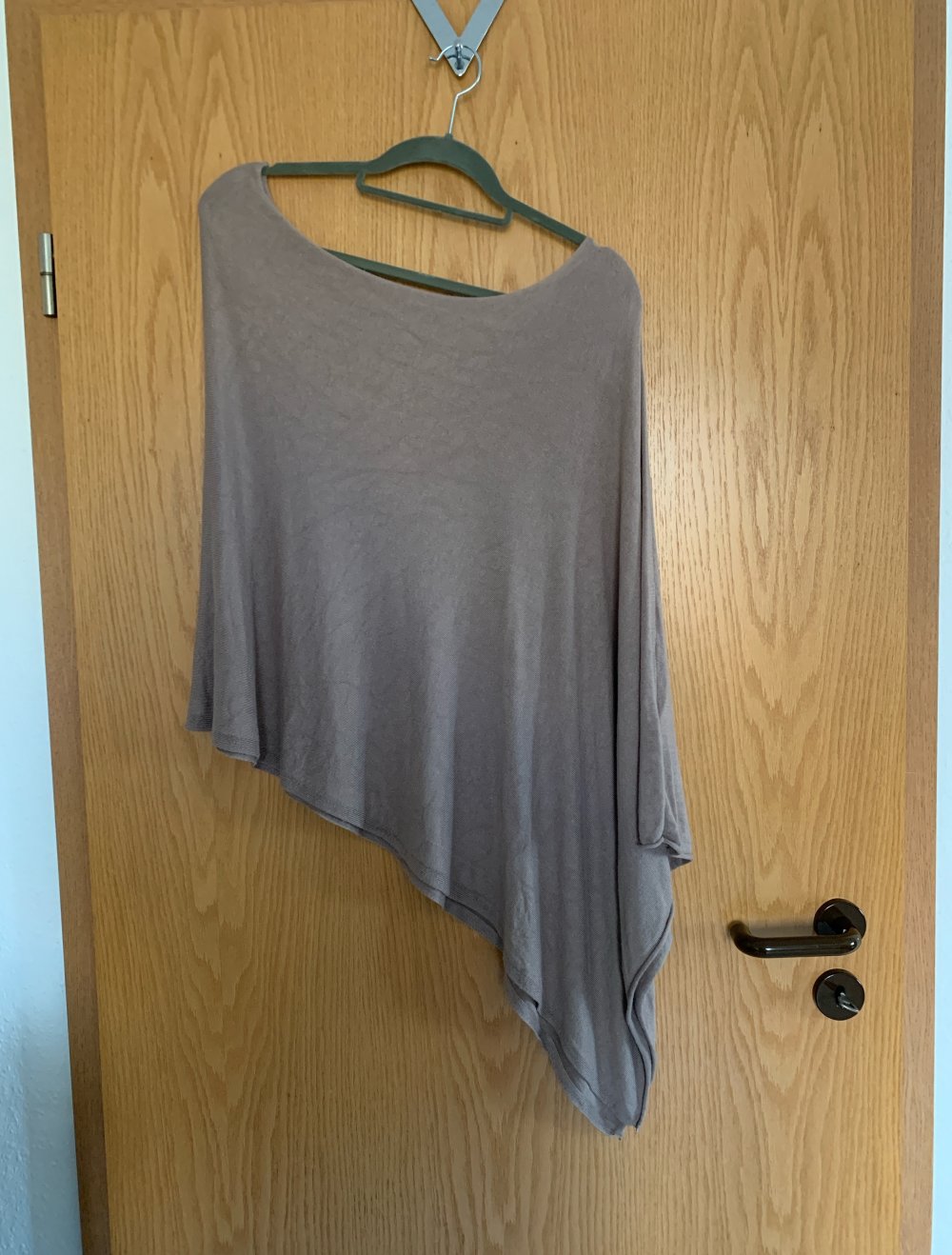 Poncho/Überwurf braun