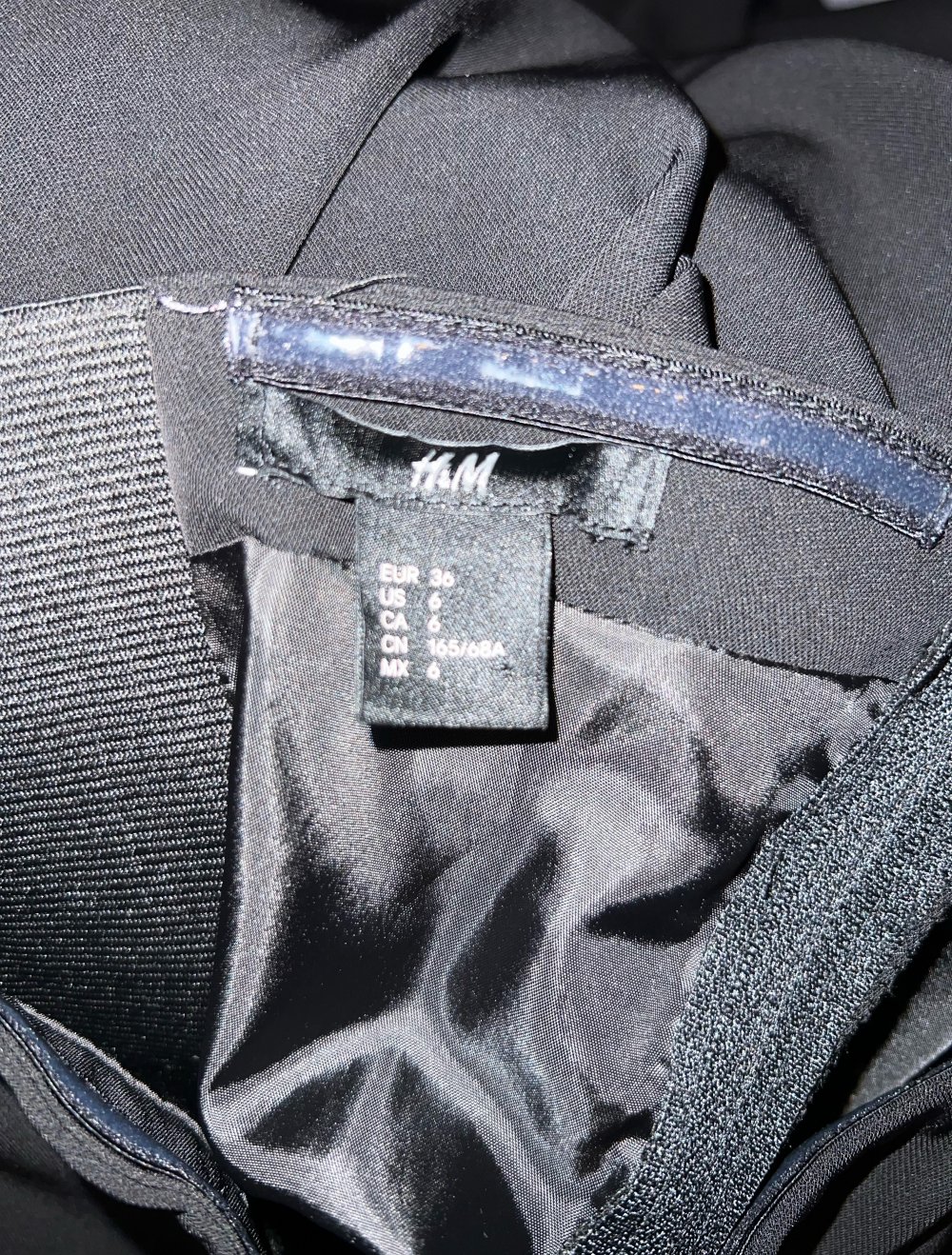 Trägerloser Jumpsuit schwarz