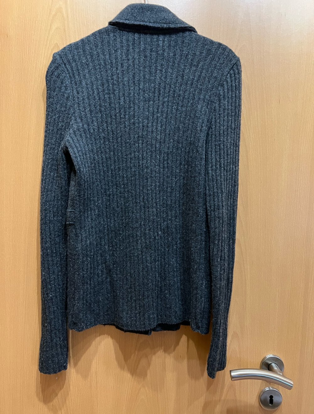 Strickjacke dunkelgrau