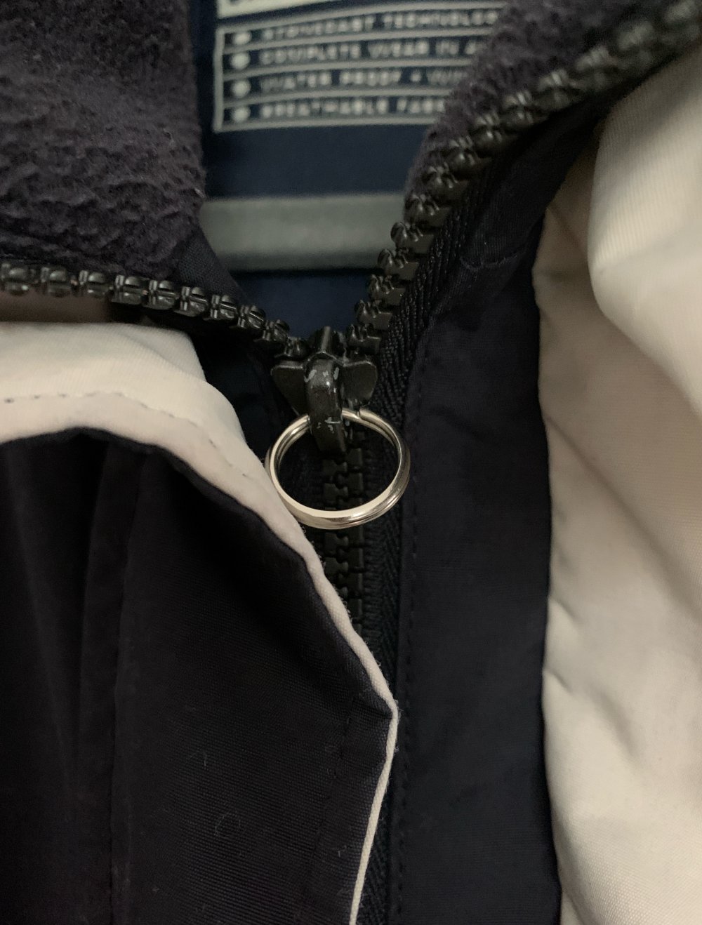 Allwetterjacke schwarz/grau