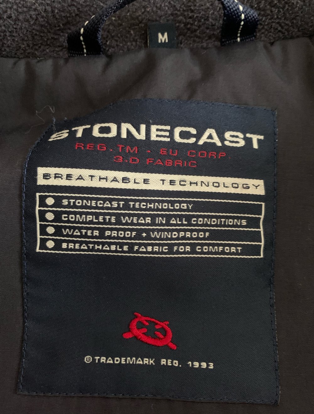 Allwetterjacke schwarz/grau