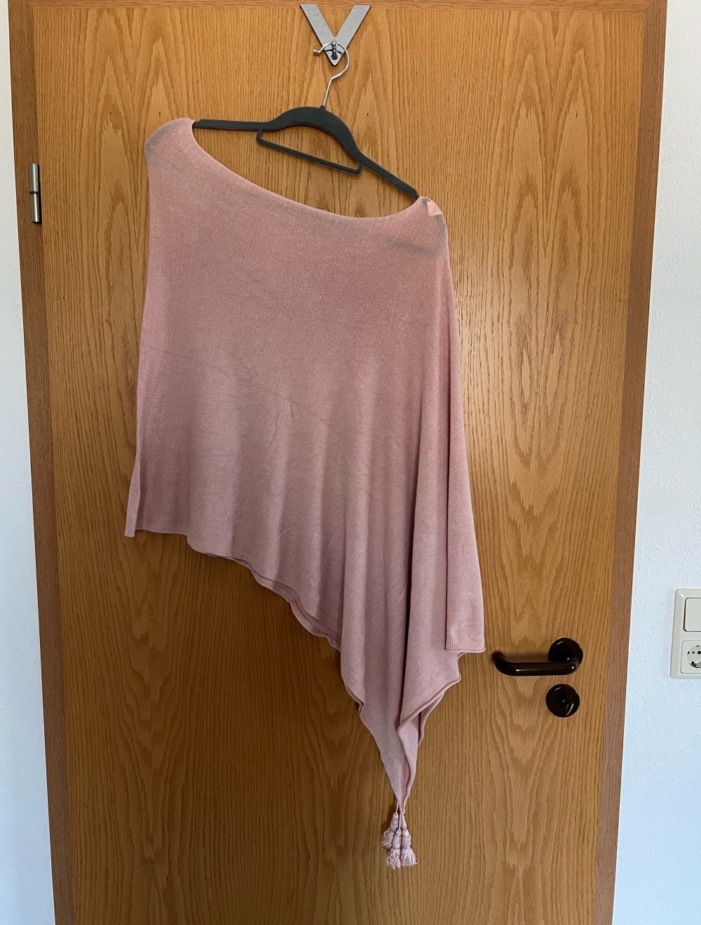 Poncho/Überwurf rosa