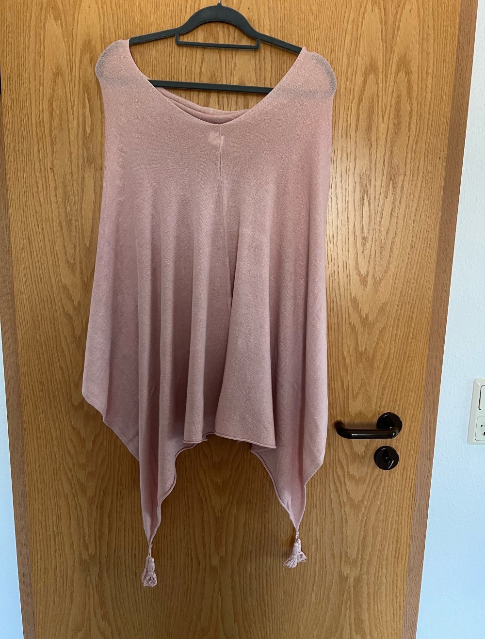 Poncho/Überwurf rosa
