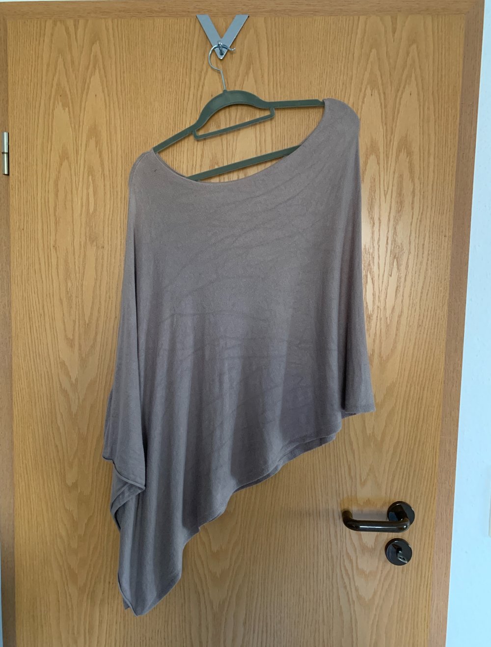 Poncho/Überwurf braun