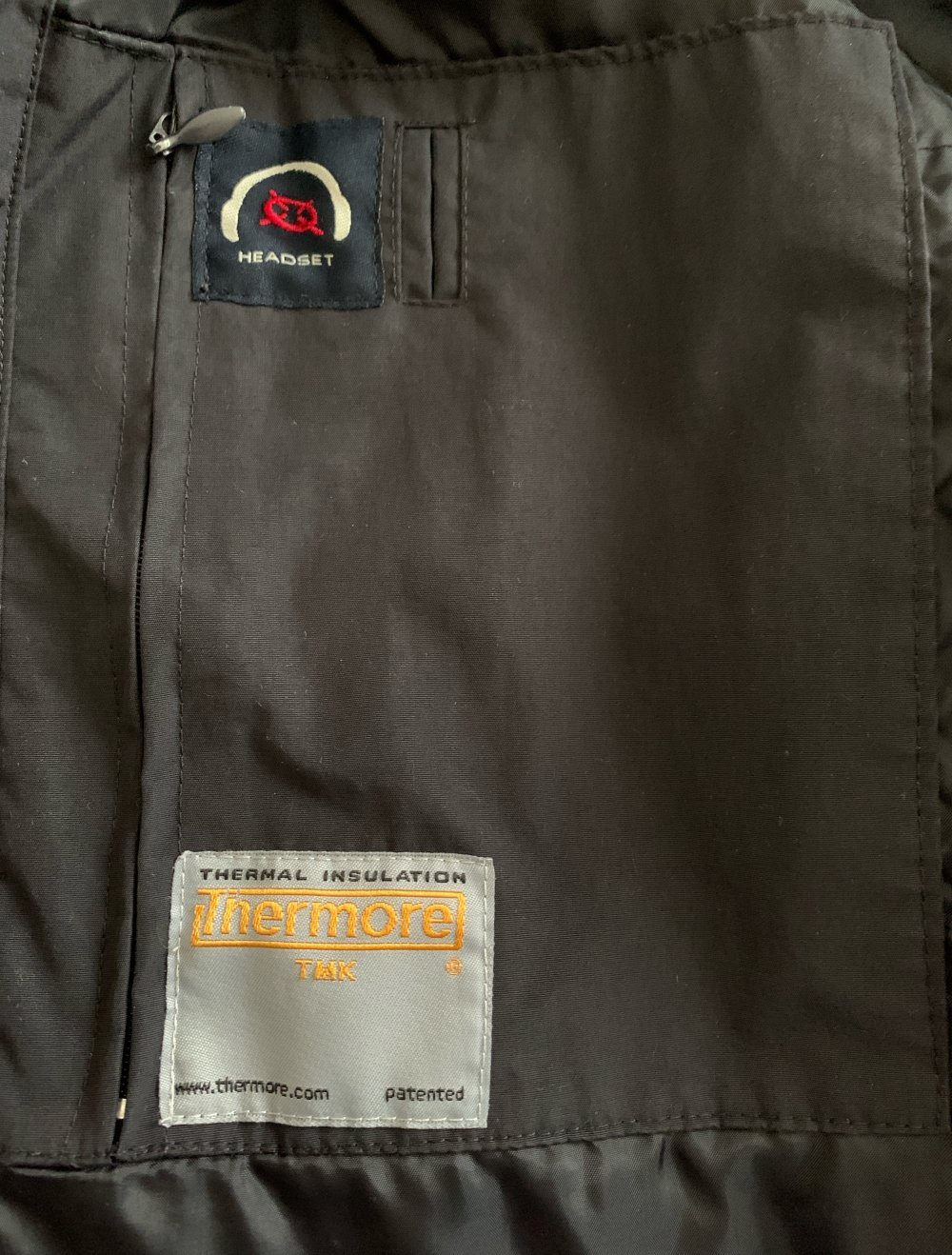 Allwetterjacke schwarz/grau
