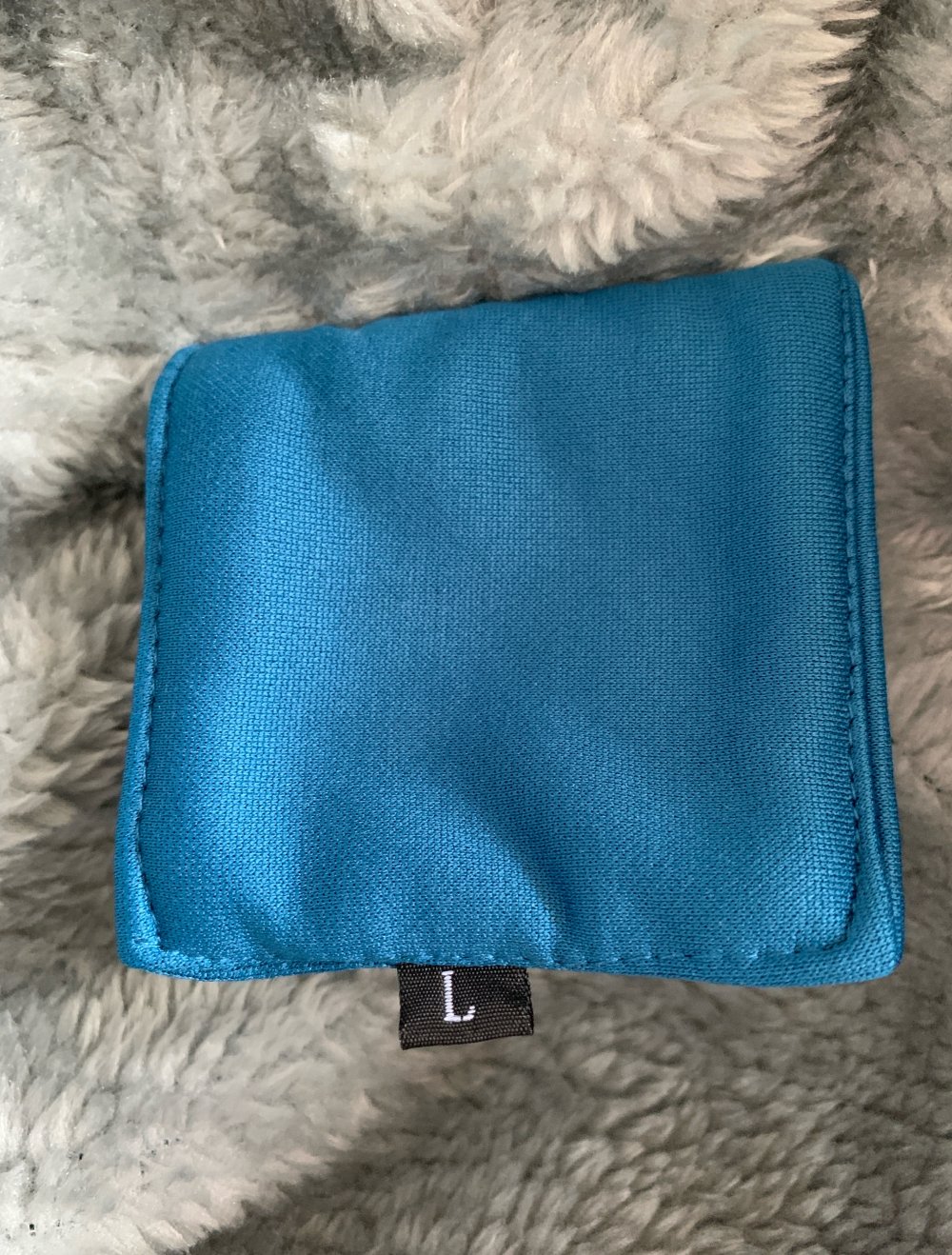 Gefütterte Jacke blau