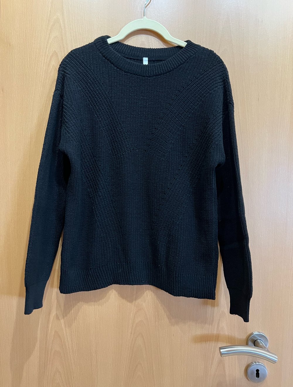 Strickpullover schwarz