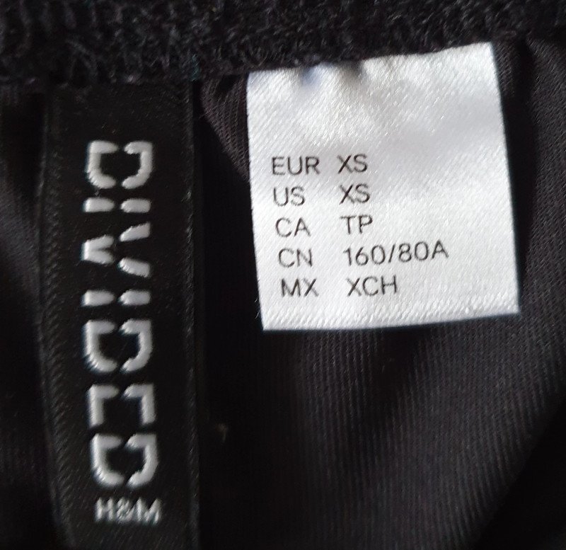 H&M Top Shirt Spitze Volant Gr. 34