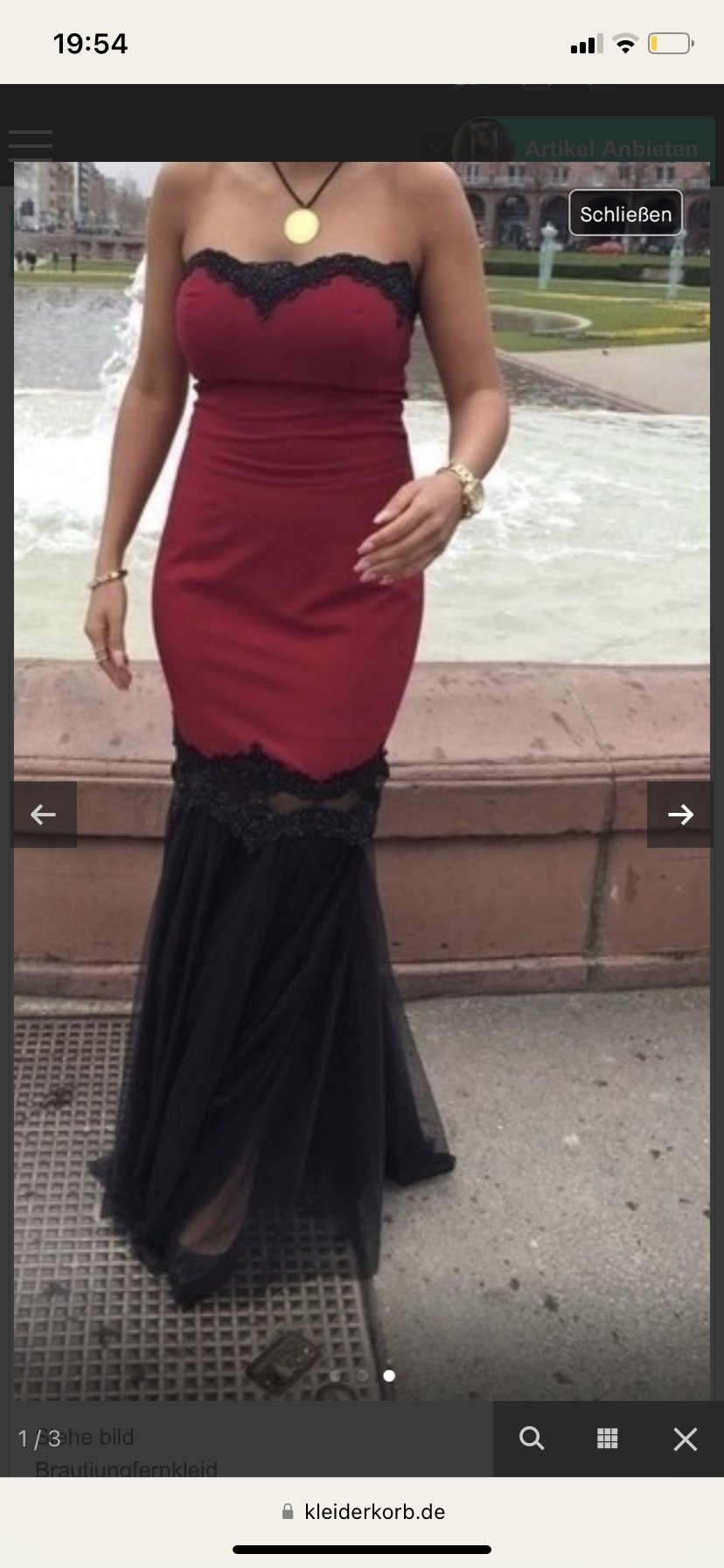 Brautjungfernkleid kleid für besondere Anlässe 