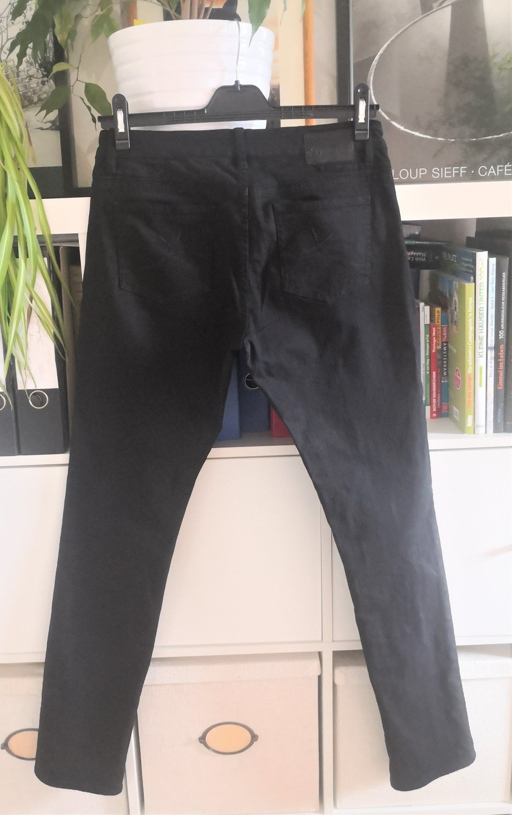 schwarze Jeans von S.Oliver, Gr. M