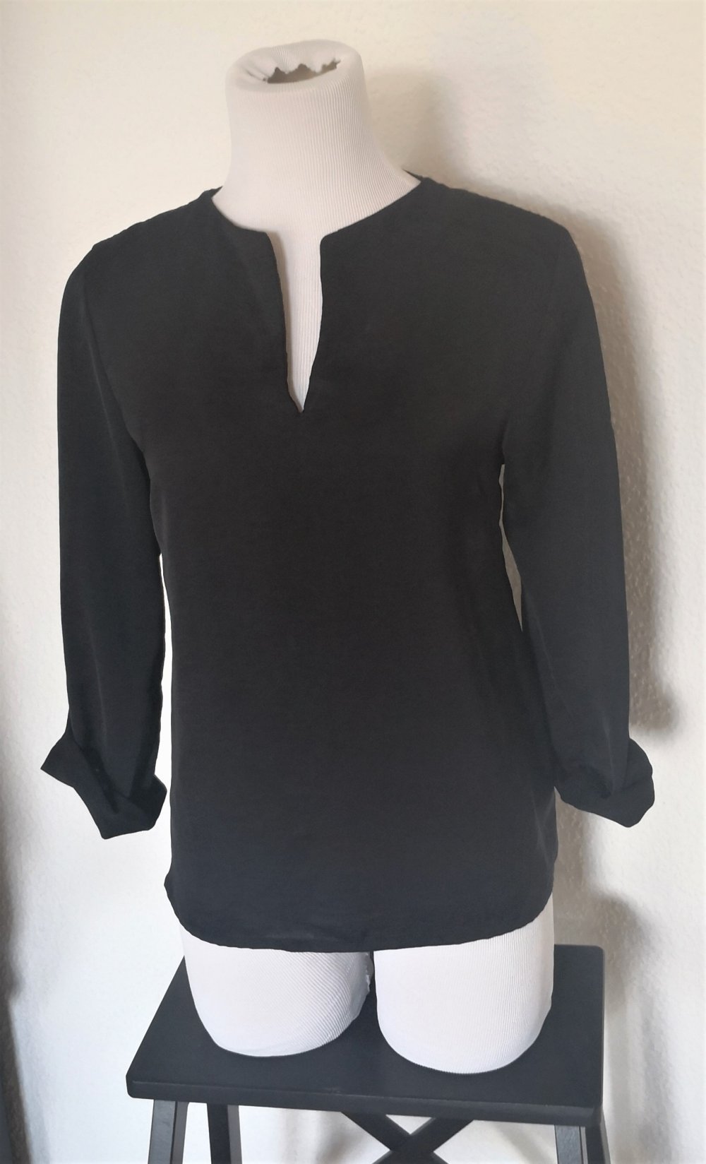 Blusenshirt von Primark, Gr. 38, schwarz