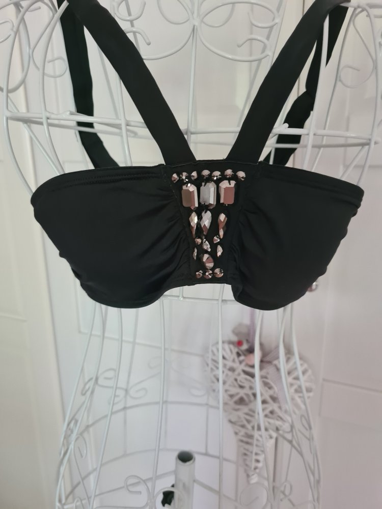 Bikini Top schwarz 38