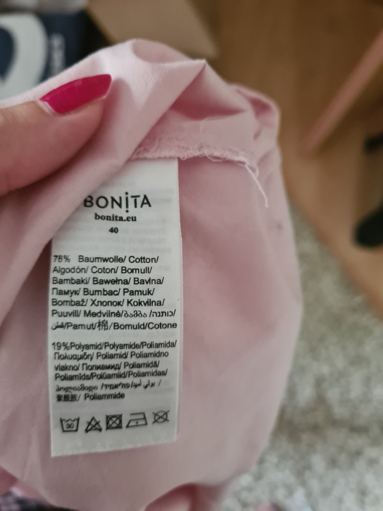 Bluse rosa 40 Bonita