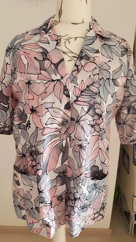 Bluse bunt 42   