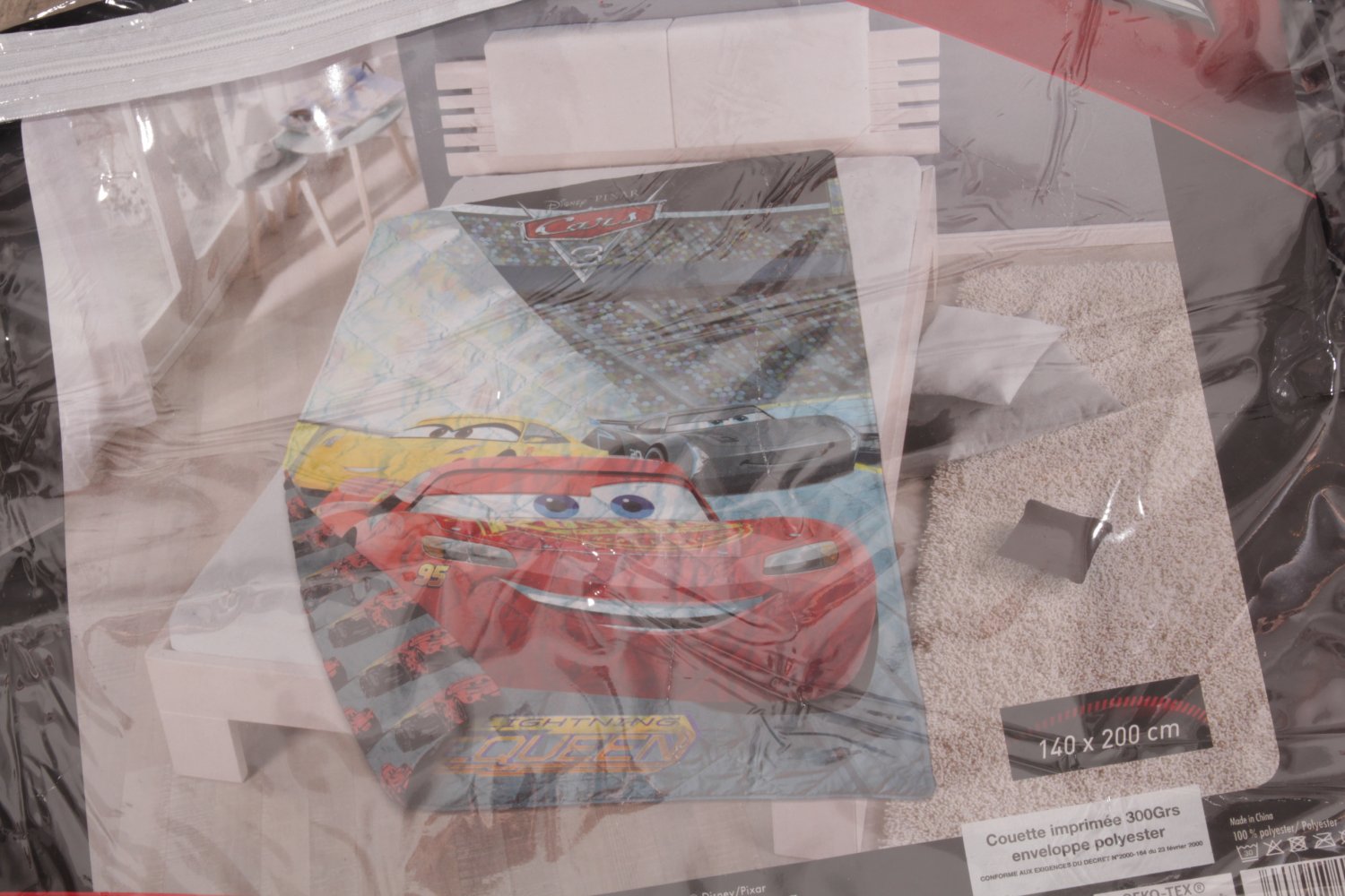 Steppdecke Disney Cars 140x200cm