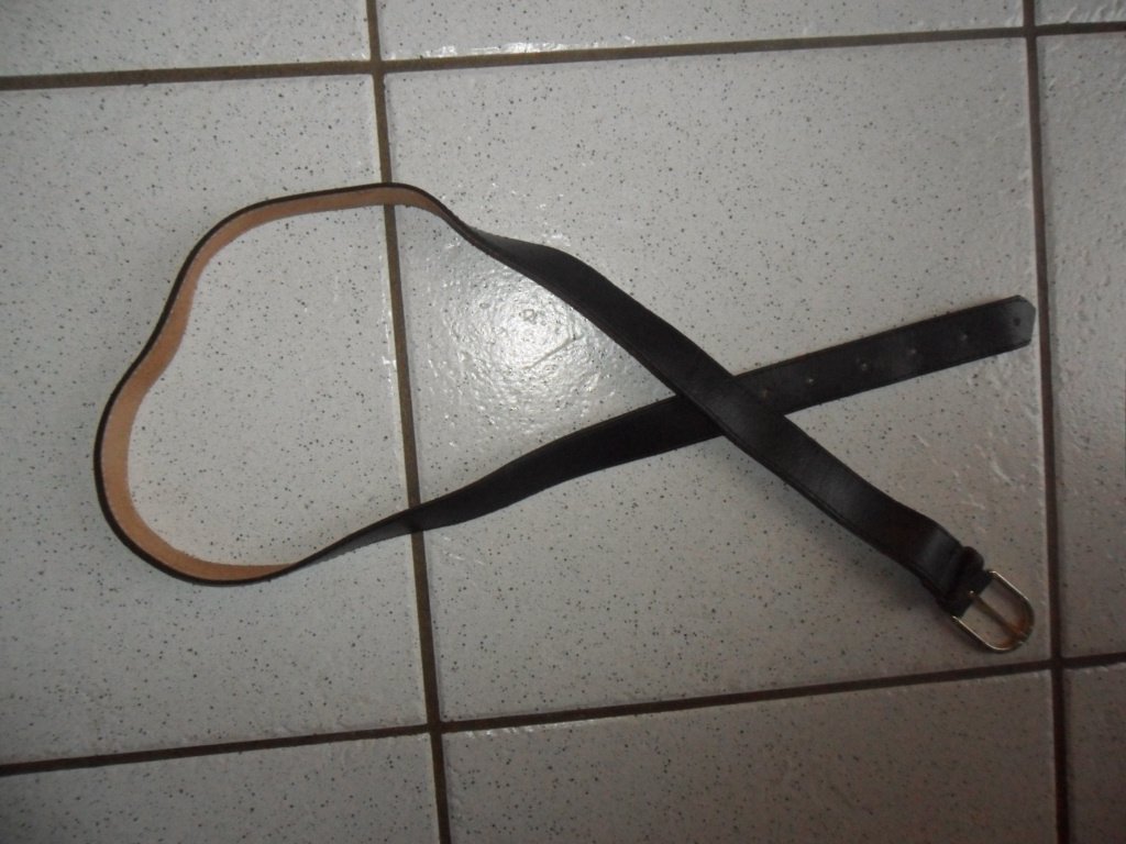 Gürtel schwarz ca. 105cm