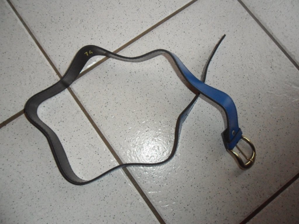 Gürtel blau ca. 89cm
