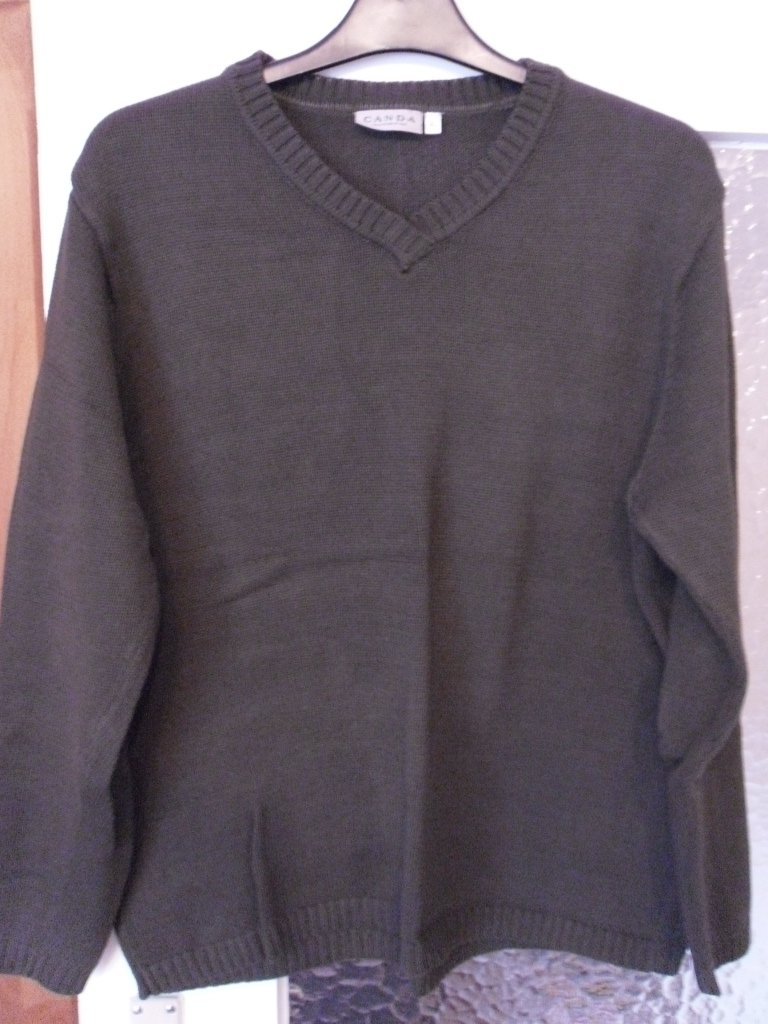 Pullover, braun, Gr XL, C&A